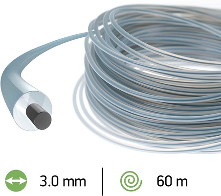 Hilo Nylon Desbrozadora Duoline 3.0 mm 60 Metros